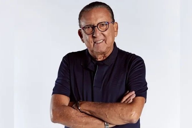 Galvão Bueno, hoje na Rede Bandeirantes.